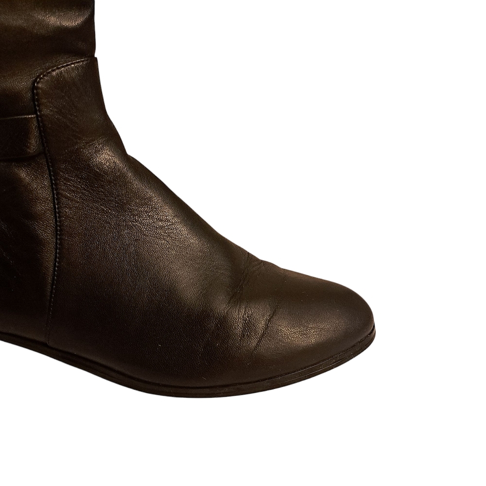 Michael Kors Hamilton Leather Riding Boot - Picture 3 of 15